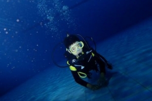 儿童5米深池潜水体验，亲子体验潜水